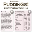 PuddinGo!® MOGYORÓS CSOKI ízű instant pudingpor 300g