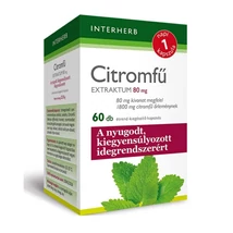 Napi1 CITROMFŰ kapszula 80 mg 60db Interherb Napi1 CITROMFŰ kapszula 80 mg 60db Interherb