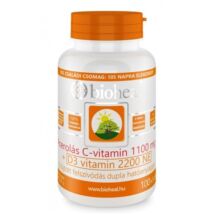 Acerolás C-vitamin 1100 mg + D3-vitamin 2200 NE Tabletta (105db) Bioheal