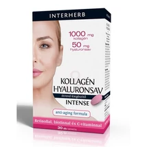 Interherb Kollagén Hyaluronsav Szépségformula INTENSE tabletta 30db Interherb Kollagén Hyaluronsav Szépségformula INTENSE tabletta 30db