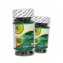 Spirulina (zöld)  alga lágyzselatin kapszula 1000mg x 60db