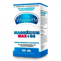 VITAPALETTA MAGNÉZIUM MAX + B6-VITAMIN filmtabletta 90db