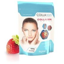 Kollagén por epres ízű 330g Collango  Kollagén por epres ízű 330g Collango