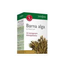 barna alga fogyás