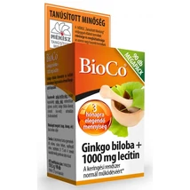 BioCo Ginkgo Biloba + Lecitin 1000 mg MEGAPACK 90db BioCo Ginkgo Biloba + Lecitin 1000 mg MEGAPACK 90db