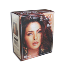 Classic Henna Fekete hajszínező por 100g Classic Henna Fekete hajszínező por 100g