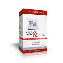 INTERHERB Vas & Folsav tabletta 60db INTERHERB Vas & Folsav tabletta 60db