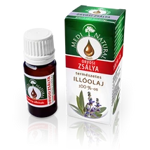 MediNatural 100%-os ORVOSI ZSÁLYA illóolaj 5ml