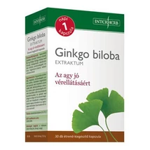 Napi 1 GINKGO BILOBA Extraktum kapszula 30db InterHerb Napi 1 GINKGO BILOBA Extraktum kapszula 30db InterHerb
