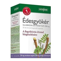 Napi 1 ÉDESGYÖKÉR kapszula 30db InterHerb