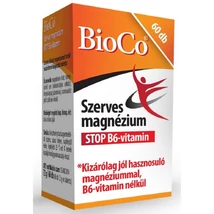 BioCo Szerves Magnézium STOP B6 60db BioCo Szerves Magnézium STOP B6 60db