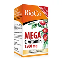 BioCo MEGA C-vitamin retard 1500 mg Családi csomag 100db BioCo MEGA C-vitamin retard 1500 mg Családi csomag 100db
