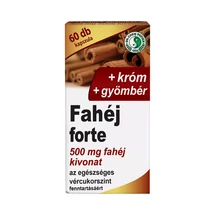 Fahéj Forte Kapszula 60db Dr. Chen - fahéj + króm + gyömbér az egészséges vércukorszintért!