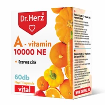 Dr. Herz A-Vitamin 10000 Ne + Szerves Cink 60 db kapszula Dr. Herz A-Vitamin 10000 Ne + Szerves Cink 60 db kapszula