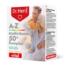 Dr. Herz A-Z 50+ Multivitamin Komplex kapszula 60 db Dr. Herz A-Z 50+ Multivitamin Komplex kapszula 60 db