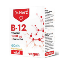 Dr. Herz B12-vitamin 1000 mcg + Szerves Cink kapszula 60 db