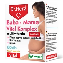Dr. Herz Baba-Mama Vital Komplex kapszula 60db Dr. Herz Baba-Mama Vital Komplex kapszula 60db