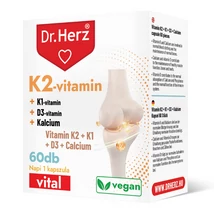 Dr. Herz K2 + K1 + D3 + Kalcium kapszula 60db
