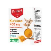 Dr. Herz Kurkuma + Gyömbér kapszula 60db