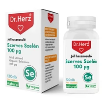 Dr. Herz Szerves Szelén 100mcg tabletta 120db Dr. Herz Szerves Szelén 100mcg tabletta 120db