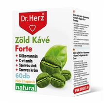 Dr. Herz Zöld Kávé FORTE kapszula 60 db - Ha kell egy kis segítég a fogyókúrádhoz... Dr. Herz Zöld Kávé FORTE kapszula 60 db - Ha kell egy kis segítég a fogyókúrádhoz...