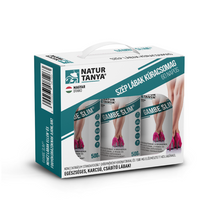 Natur Tanya® 60 napos Gambe Slim® Szép lábak kúracsomag. Ivókúra a karcsú, narancsbőr mentes lábakért, kollagénnel! 3x500ml