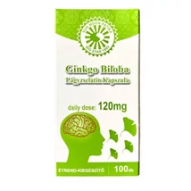 GINKGO BILOBA 120mg kapszula 100db Sun Moon GINKGO BILOBA 120mg kapszula 100db Sun Moon