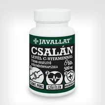JAVALLAT CSALÁNLEVÉL C-VITAMINNAL kapszula 60db JAVALLAT CSALÁNLEVÉL C-VITAMINNAL kapszula 60db