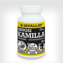 JAVALLAT ORVOSI KAMILLA VIRÁGZAT kapszula 60db JAVALLAT ORVOSI KAMILLA VIRÁGZAT kapszula 60db