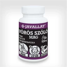 JAVALLAT® VÖRÖS SZŐLŐ MAG kapszula 60 db JAVALLAT® VÖRÖS SZŐLŐ MAG kapszula 60 db