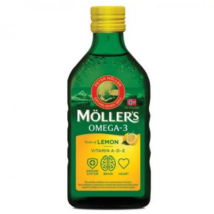 Möllers OMEGA-3 HALOLAJ, citrom ízű 250ml