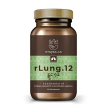 Myrobalan rLUNG.12 tüdőerősítő és tüdőtisztító gyógynövény-komplex kapszula – 60db Myrobalan rLUNG.12 tüdőerősítő és tüdőtisztító gyógynövény-komplex kapszula – 60db