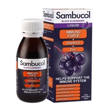 Sambucol Feketebodza szirup Immuno Forte + Vitamin C + Zinc 120ml