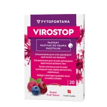 Fytofontana VIROSTOP Pasztilla - Erdei Gyümölcs 20 db Fytofontana VIROSTOP Pasztilla - Erdei Gyümölcs 20 db