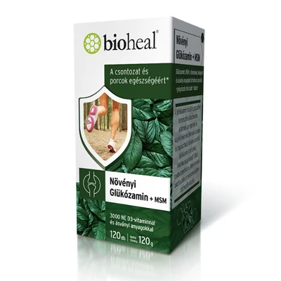 Bioheal Növényi Glükózamin + MSM tabletta 120 db