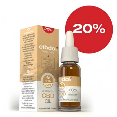 Cibdol CBD olaj 20% – 30ml