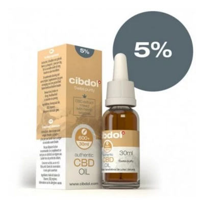 Cibdol CBD olaj 5% – 30ml