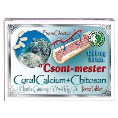CSONT-MESTER Coral calcium tabletta 80db Dr. Chen