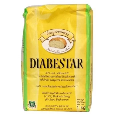 Diabetikus Fehérkenyér Sütőkeverék 1000g DIABESTAR