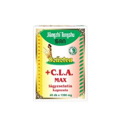 Dr. Chen Szűztea+  CLA MAX kapszula (1390 mg) 40db