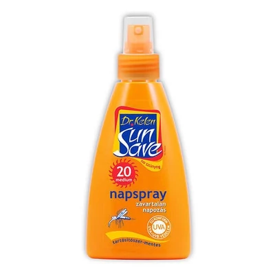 Dr. Kelen Sunsave Szúnyogriasztós Napspray SPF20 150ml