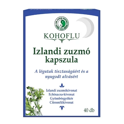 Dr. Chen KOHOFLU Izlandi Zúzmó kapszula - ÉJJEL - 40db