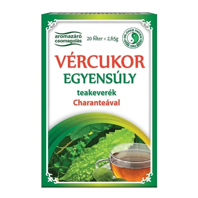 Dr. Chen Vércukor egyensúly filteres teakeverék Charanteával 20db