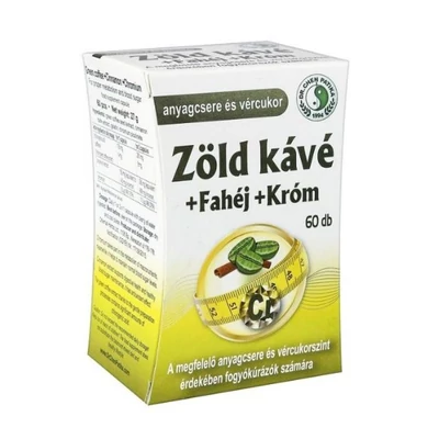 Dr. Chen Zöld kávé + Fahéj + Króm kapszula 60db