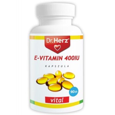 Dr. Herz E-vitamin 400IU lágyzselatin kapszula 60db