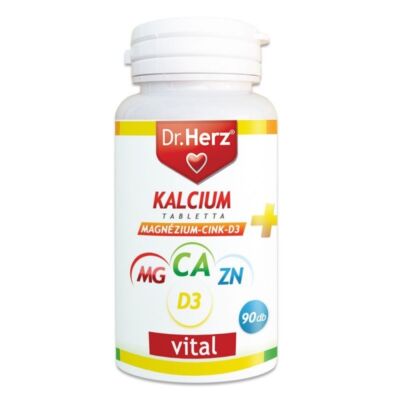 Dr. Herz Kalcium+Magnézium+Cink+D3-vitamin tabletta 90db