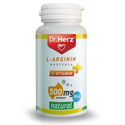 Dr. Herz L-Arginin + C-vitamin 500mg kapszula 50 db