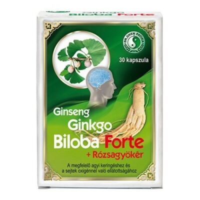 Ginseng Ginkgo Biloba Forte Kapszula 30db Dr. Chen