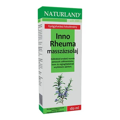 Inno Rheuma Masszázsolaj 180ml Naturland