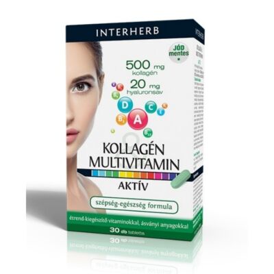 Interherb Kollagén Multivitamin AKTÍV tabletta 30db